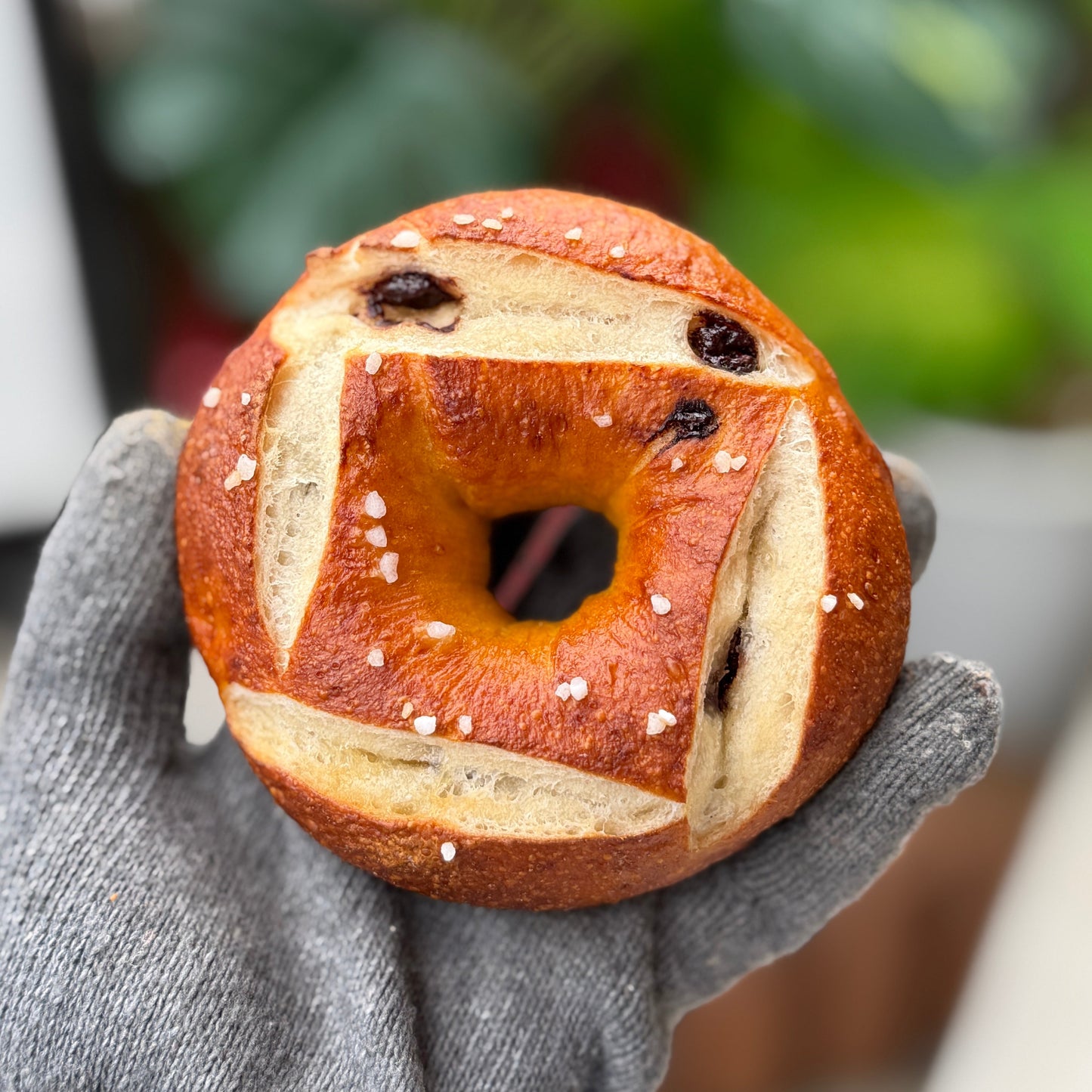 プレッツェルチョコベーグル