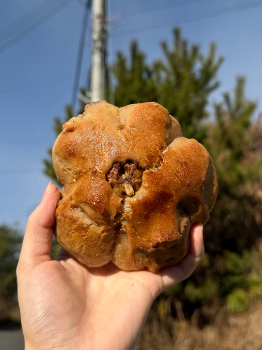 黒糖くるみパン