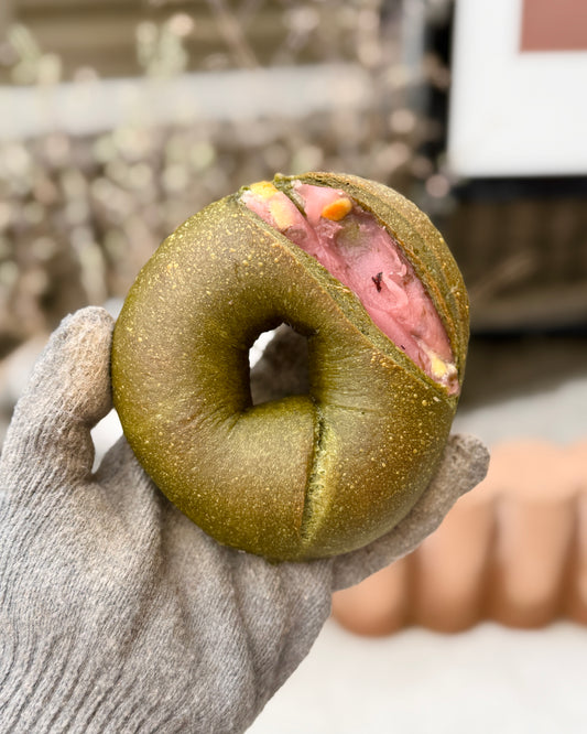 抹茶桜あんベーグル