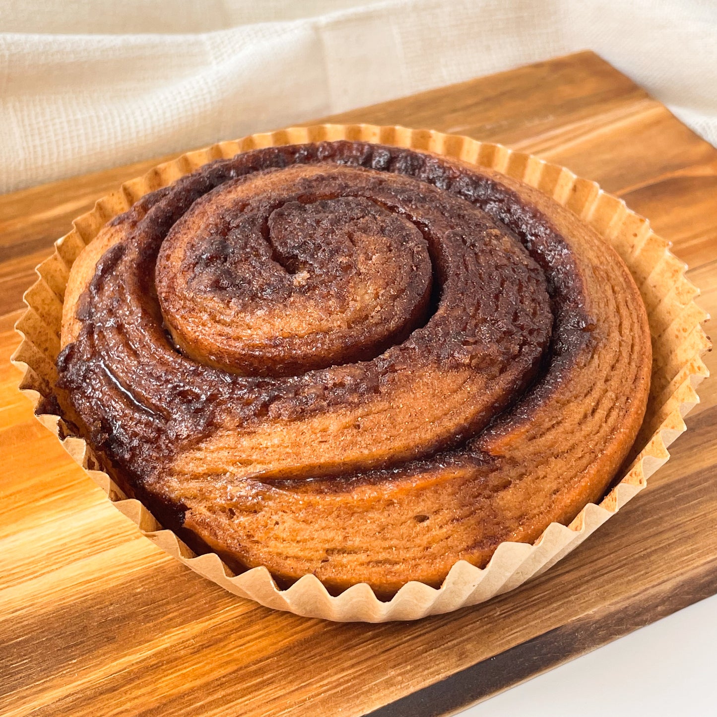 オーガニック全粒粉のシナモンロール